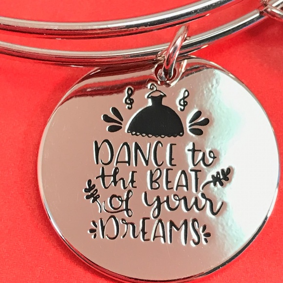 Dance to the Beat of Your Dreams Bangle Bracelet - Picture 4 of 4